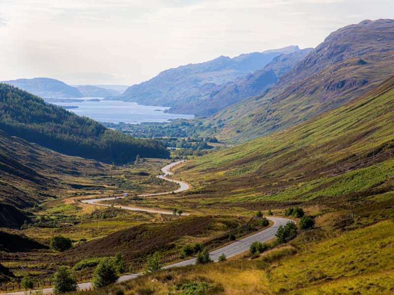 Glen Docherty & Loch Maree - Grant Driving Tours; Scotland