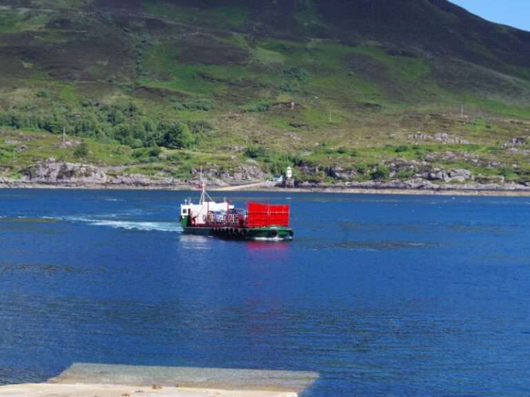 Glenelg Ferry - Grant Driving Tours - scottish highland tours